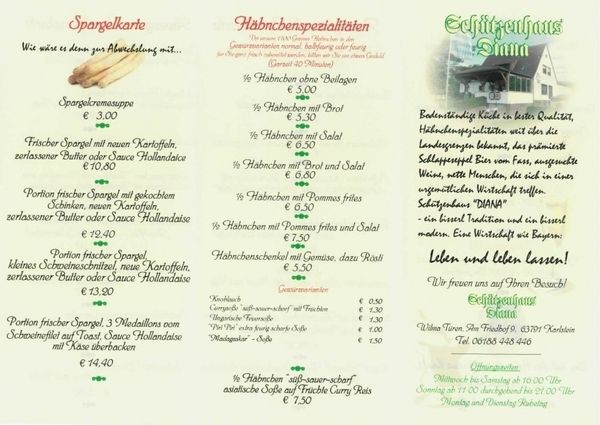 Bilder Restaurant Schützenhaus Diana