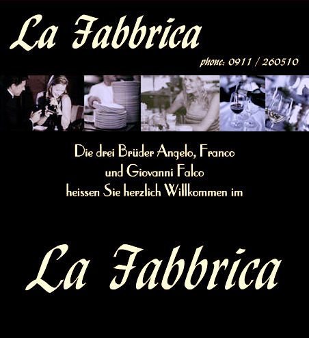 Bilder Restaurant La Fabbrica