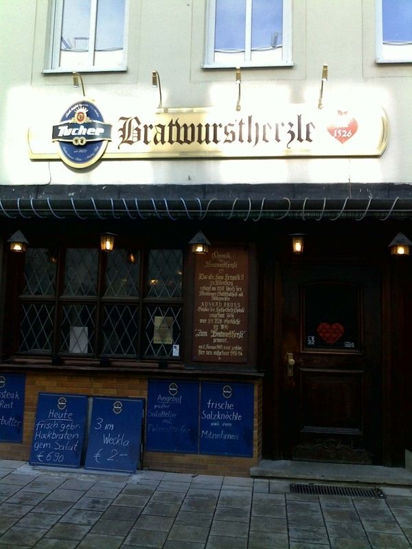 Bilder Restaurant Bratwurstherzle