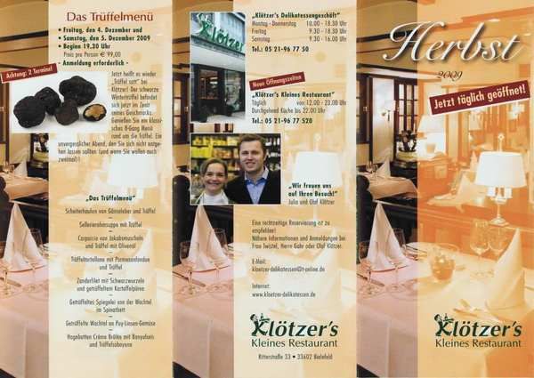 Bilder Restaurant Klötzers kleines Restaurant